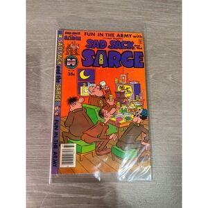 Sad Sack and the Sarge Fun in the Army Comic Book Issue 137 Harvey Comics